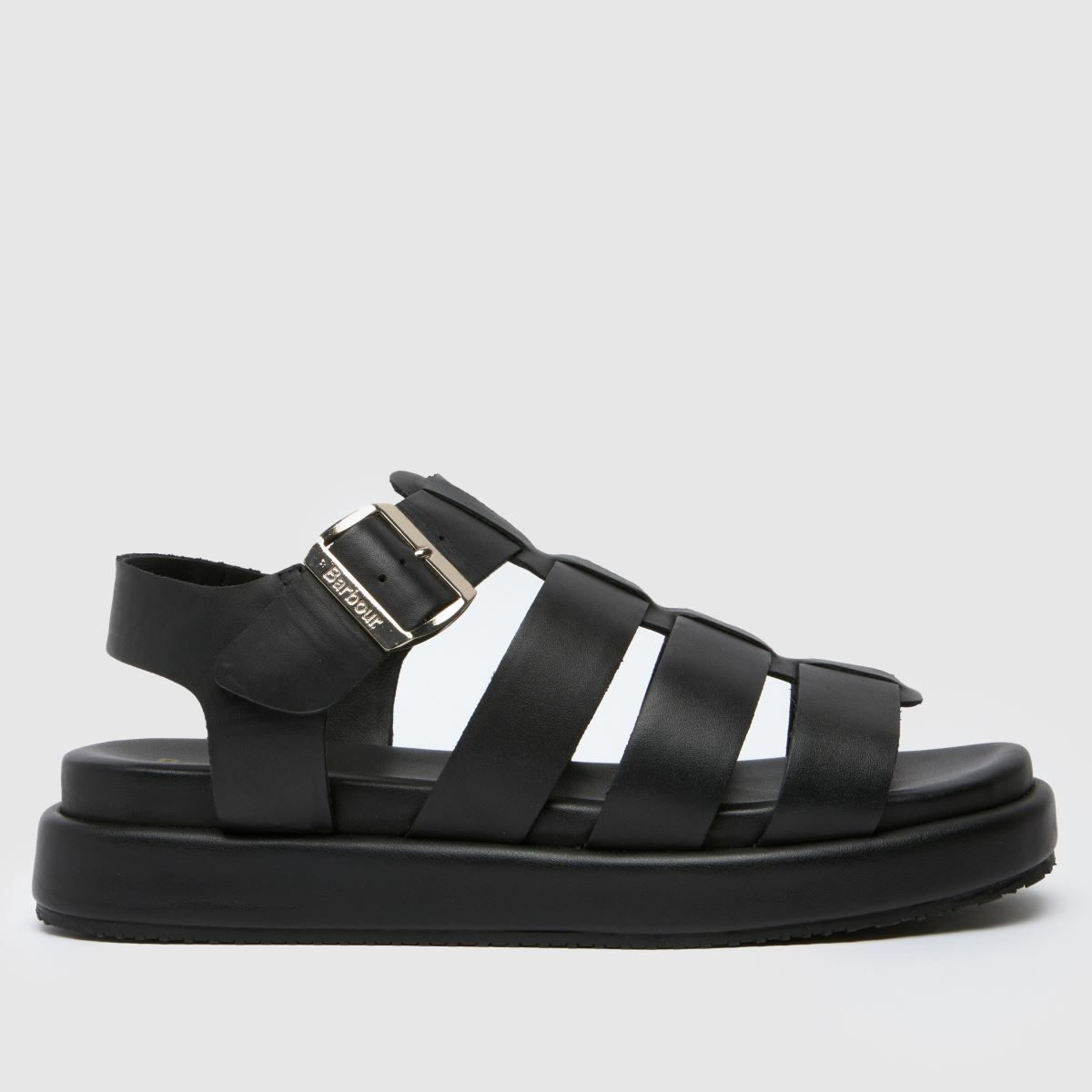 Barbour charlene sandals in black Barbour charlene sandals in black