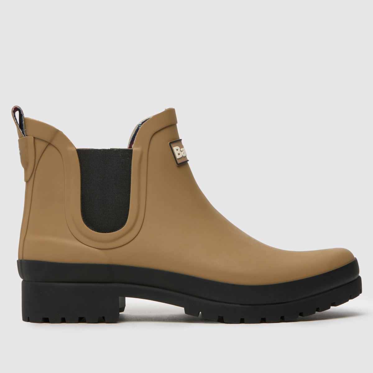 Barbour mallow wellington boots in beige
