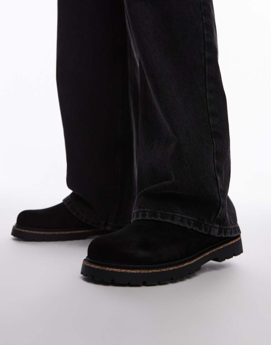 Birkenstock Highwood chelsea boots in black suede