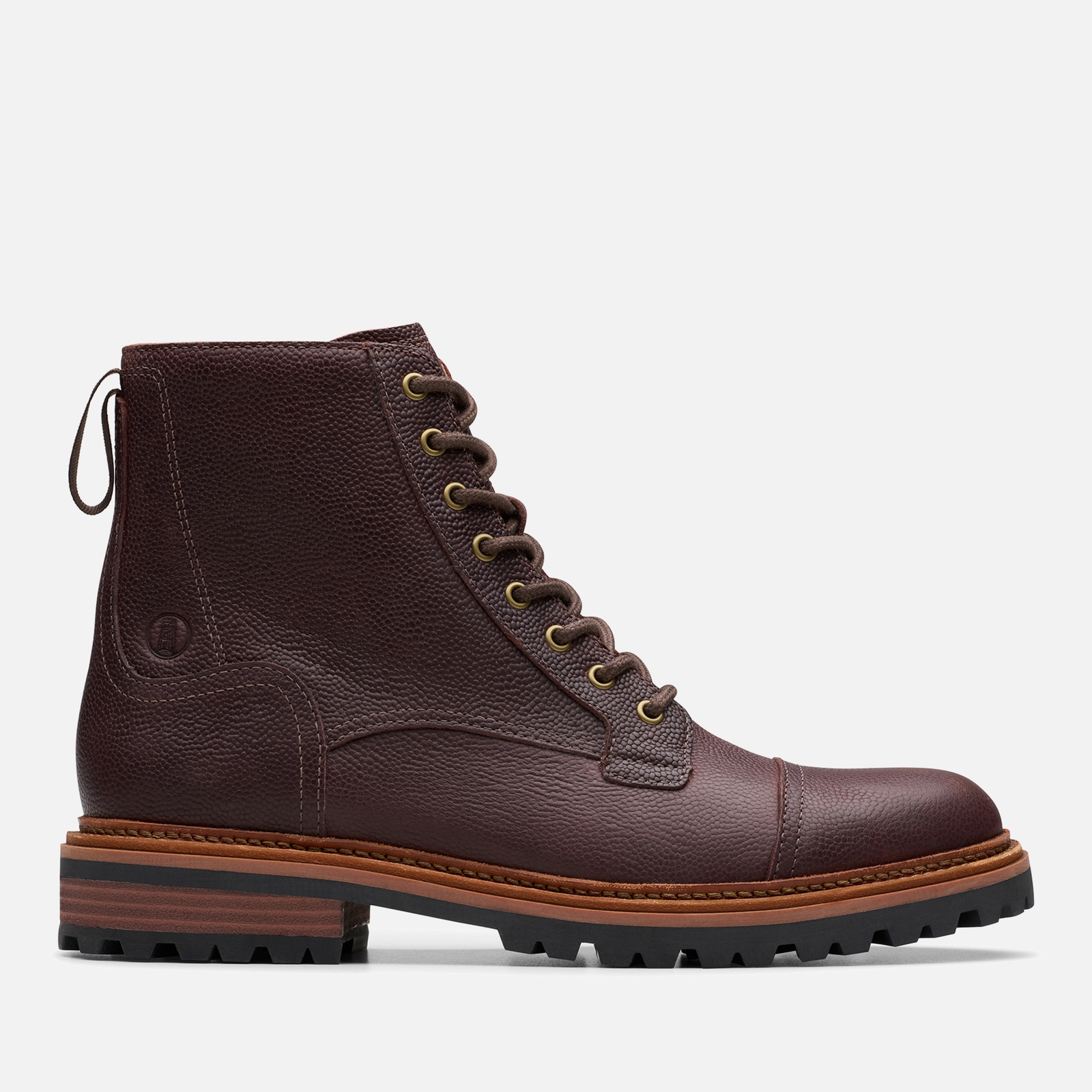 Clarks Men's Clarkridge Hi Grained Leather Boots - UK 11