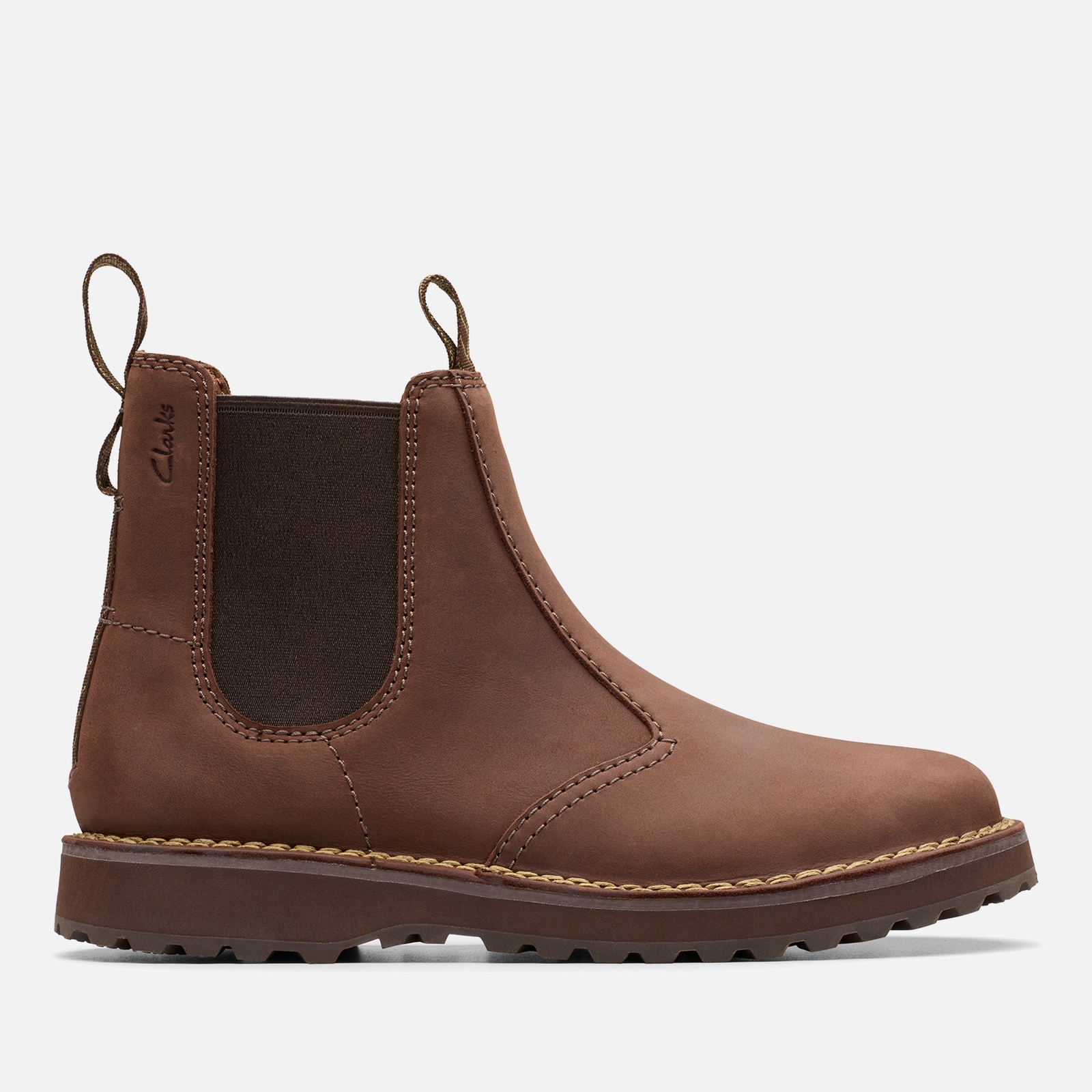 Clarks Men's Solsbury Easy Leather Chelsea Boots - UK 9