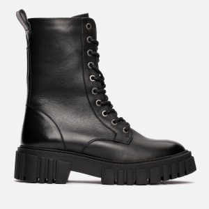 Clarks Women's Page Lace Leather Boots - UK 7