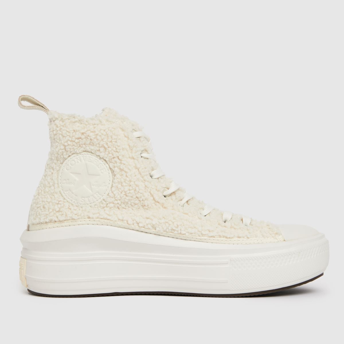 Converse all star move hi trainers in white
