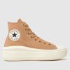 Converse all star move trainers in tan