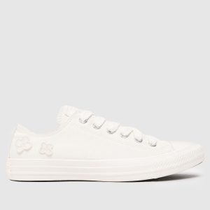 Converse all star ox trainers in white