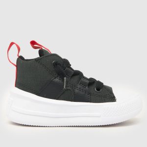 Converse dark green all star ultra Boys Toddler trainers