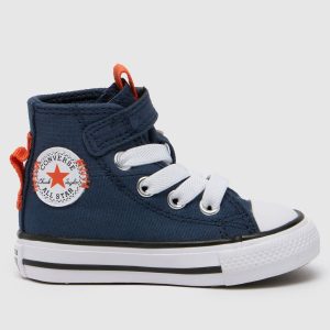 Converse navy all star hi 1v Boys Toddler trainers