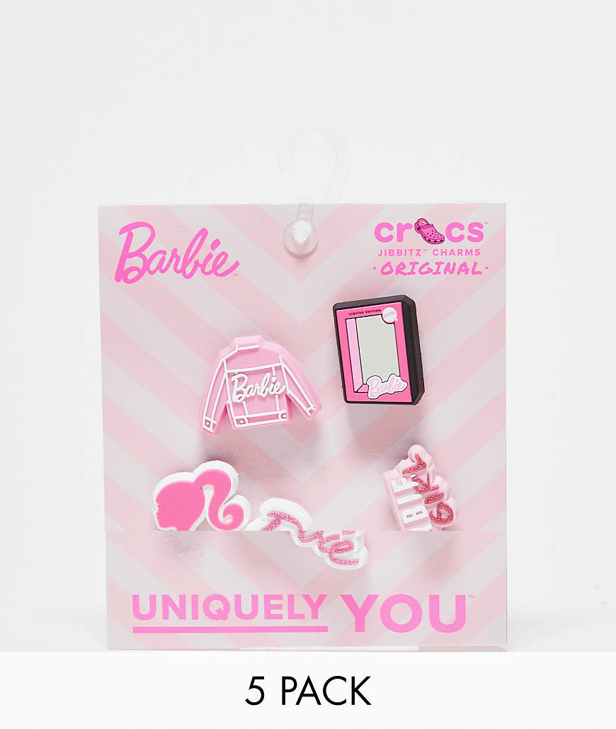 Crocs Barbie 5 pack Jibbitz-Multi