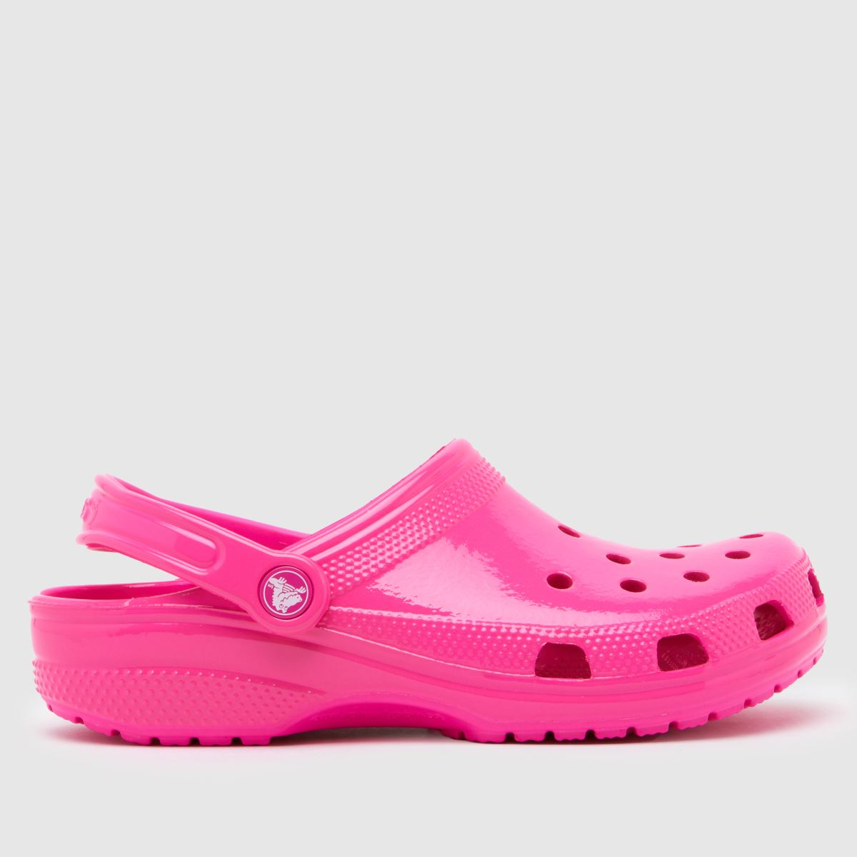 Crocs classic neon highlighter clog sandals in pink Crocs classic neon highlighter clog sandals in pink