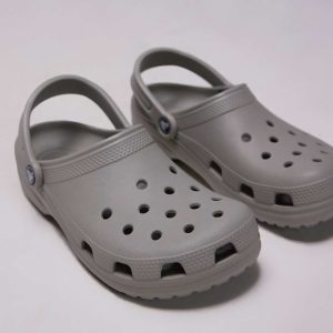 Crocs unisex classic clogs in elephant grey