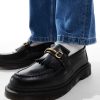 Dr Martens Adrian snaffle loafers in black leather