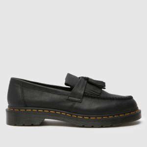 Dr Martens adrian tassel loafer shoes in black