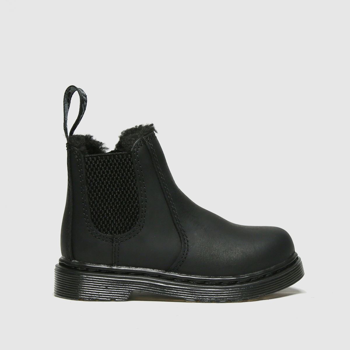 Dr Martens black 2976 leonore mono Toddler boots