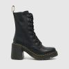 Dr Martens chesney heeled boots in black