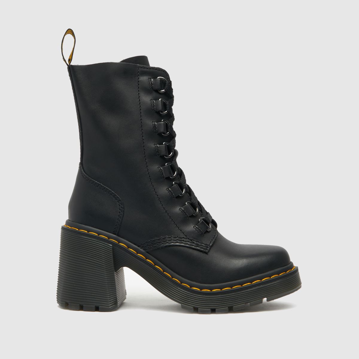 Dr Martens chesney heeled boots in black