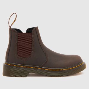 Dr Martens dark brown 2976 Junior boots