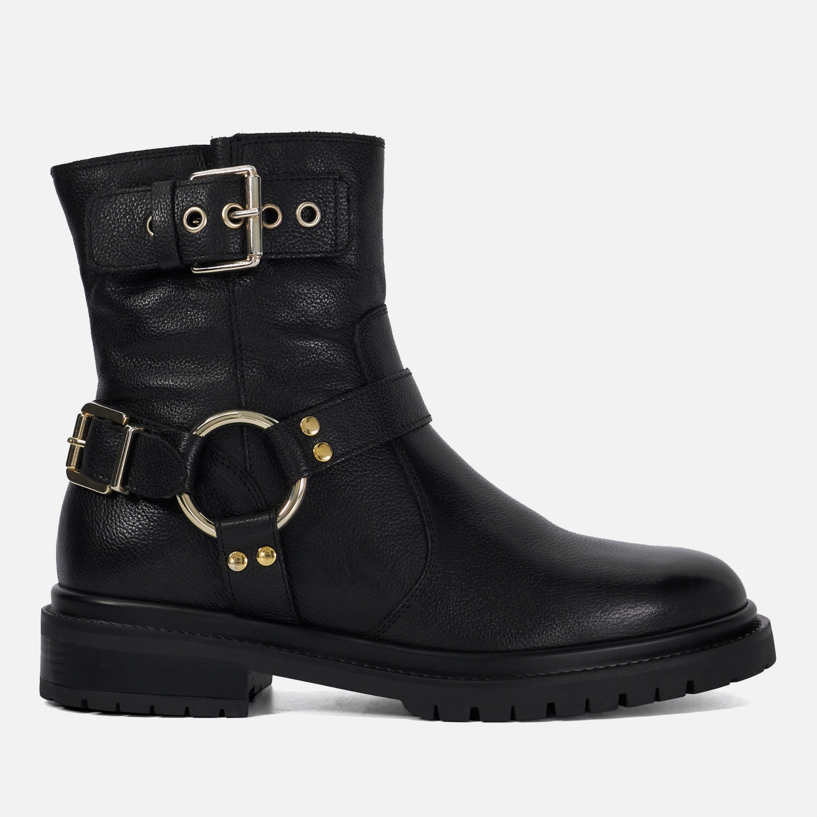 Dune London Women's Piton Leather Low Boots - UK 5