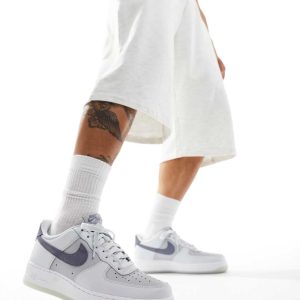 Nike Air Force 1 '07 trainers in grey multi