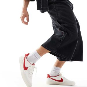 Nike Killshot 2 Leather trainers in white and red