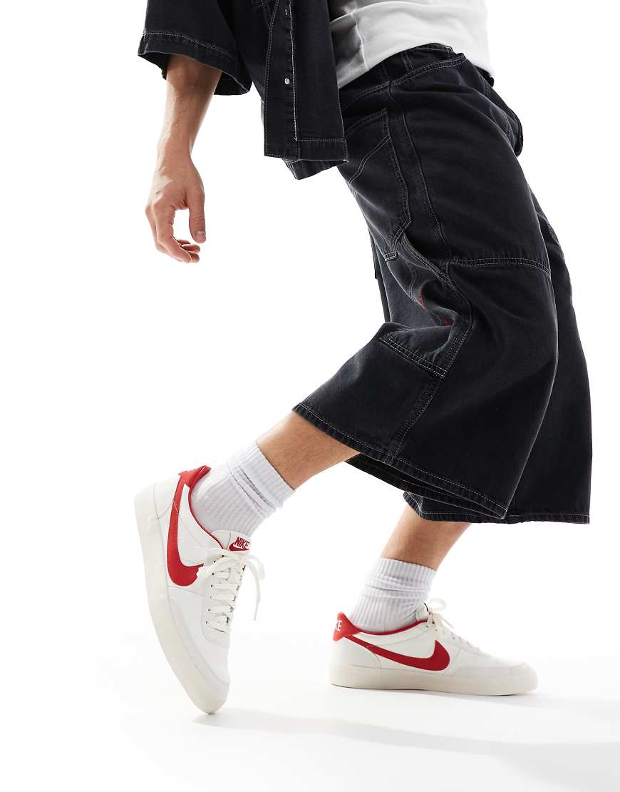Nike Killshot 2 Leather trainers in white and red