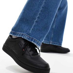 Reebok Club C 85 trainers in black