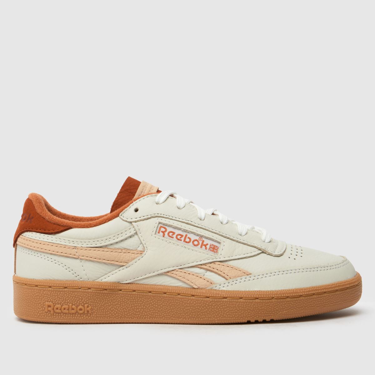 Reebok club c revenge vintage trainers in stone multi