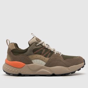 SKECHERS bendino trainers in taupe