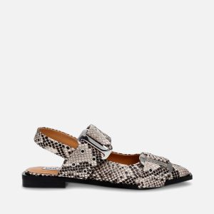 Steve Madden Women's Grand Ave Faux Leather Flats - UK 5