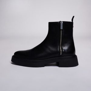 Steve Madden Zenith Ankle boots in Black Leather