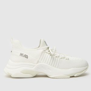 Steve Madden macdad trainers in white