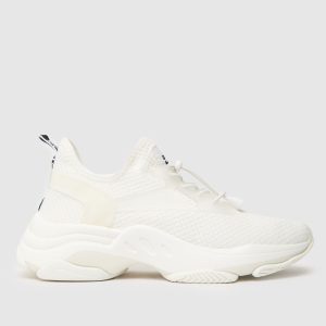Steve Madden match trainers in white