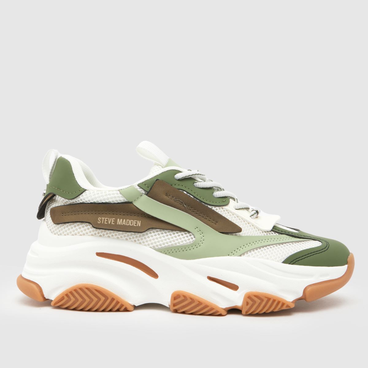 Steve Madden possession trainers in khaki