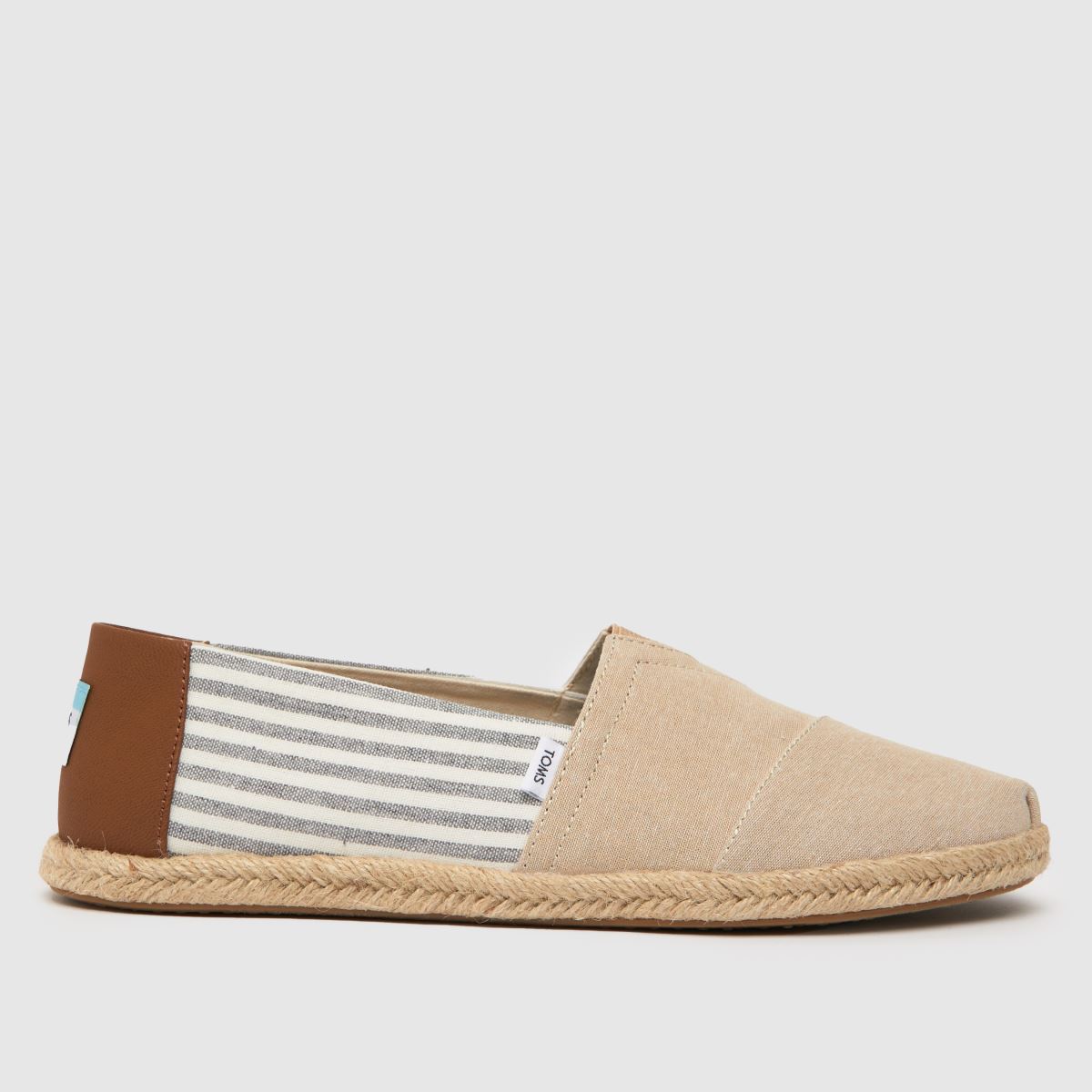 TOMS alpargata rope shoes in tan