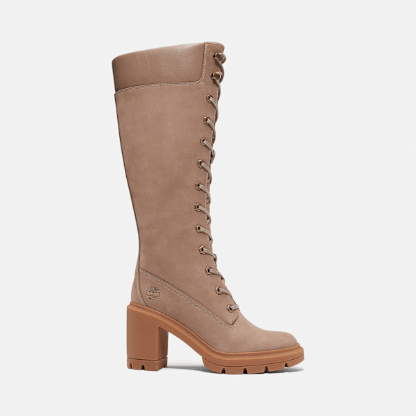 Timberland - Allington Heights 14 Inch Lace-up Boot for Women in Beige, Woman, Beige, Size: 7
