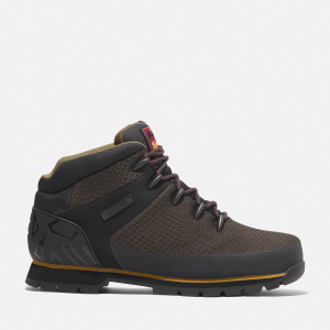 Timberland - Euro Sprint Mid Lace-Up Waterproof Boot for Men in Brown, Man, Brown, Size: 6.5