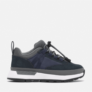 Timberland - Euro Trekker Low Bungee Trainer for Toddler in Dark Blue, Blue, Size: 8.5