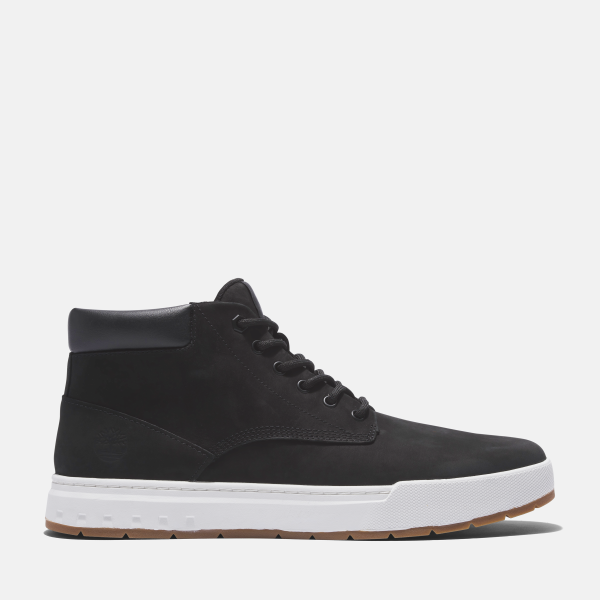 Timberland - Maple Grove Mid Lace-Up Trainer for Men in Black, Man, Black, Size: 7