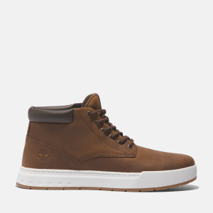 Timberland - Maple Grove Mid Lace-Up Trainer for Men in Brown, Man, Brown, Size: 7.5