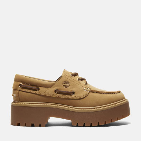 Timberland - Stone Street Boat Shoe for Women in Yellow, Woman, Yellow, Size: 4.5