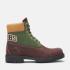 Timberland - Timberland Premium 6-Inch Lace Up Waterproof Boot for Men in Green/Brown, Man, Green, Size: 6.5