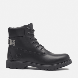 Timberland - Timberland Premium 6-Inch Lace Up Waterproof Boot for Women in Black, Woman, Black, Size: 6.5