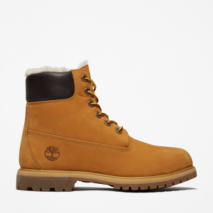 Timberland - Timberland Premium 6-Inch Lace-Up Waterproof Boot for Women in Yellow, Woman, Yellow, Size: 5.5