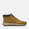 Timberland - Winsor Park Mid Lace-Up Trainer for Men in Yellow, Man, Yellow, Size: 11