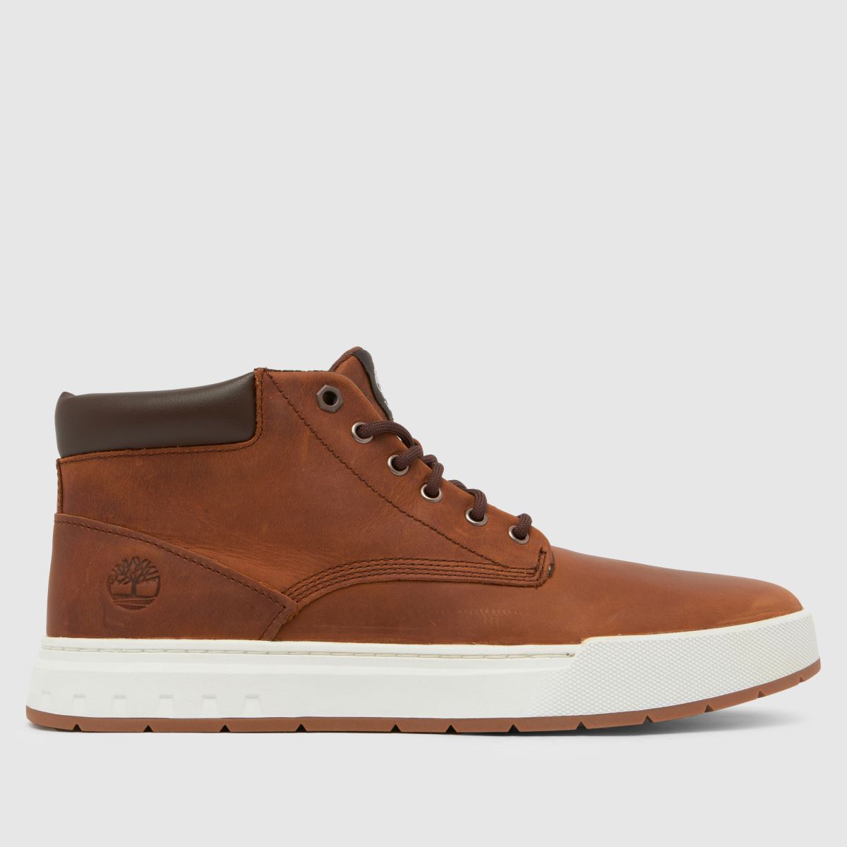 Timberland maple grove boots in dark brown