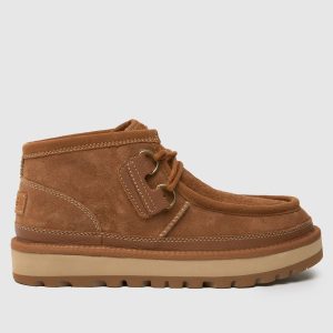 UGG hayden moc boots in chestnut