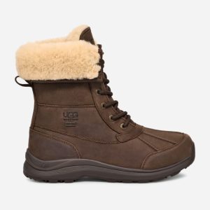 UGG® Adirondack Boot lll Distressed Boot in Brown, Size 5, Leather