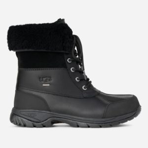 UGG® Butte Boot for Men in Black, Size 11, Suede