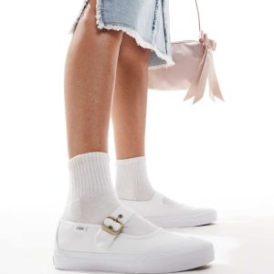 Vans Mary Jane shoes in triple white