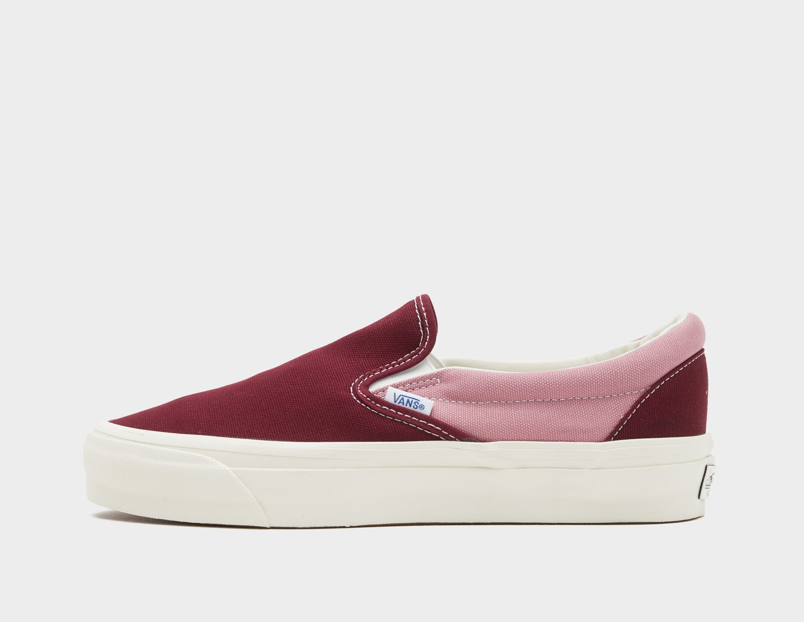 Vans Slip-On Reissue 98 Women's, Red Vans Slip-On Reissue 98 Women's, Red