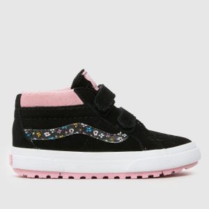 Vans black multi mte sk8-mid reissue v Girls Toddler trainers